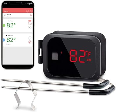 Thermomètre à viande pour barbecue ibt-2x, thermomètres pour barbecue sans fil pour la cuisson,