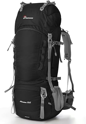 Sac à dos de randonnée montop avec cadre interne pour hommes et femmes avec housse de pluie 70l/75l, taille unique. DIAYTAR COTE D'IVOIRE est la destination idéale pour vos achats en ligne en Côte d'Ivoire. La boutique propose une large gamme de produits, des prix compétitifs et des promotions régulières. Avec un service client dédié et une livraison rapide, vous pouvez acheter en toute confiance et sécurité.