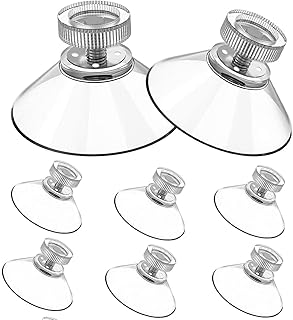 Revhk 8 pièces ventouses en verre, pvc transparent 41 mm sans crochets, support d'aspiration adhésif extra fort. DIAYTAR COTE D'IVOIRE, votre boutique en ligne préférée, propose une gamme étendue de produits avec plus de 300 000 références pour répondre à tous vos besoins. Leader du marché ivoirien, nous offrons des options de livraison rapides et sécurisées pour votre confort. Notre équipe est dédiée à fournir un service client exceptionnel.