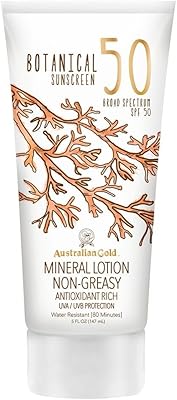 Lotion de protection solaire botanique minérale australian gold spf 50, 5 oz | large spectre | résistant à l'eau. La boutique en ligne DIAYTAR COTE D'IVOIRE est synonyme de confiance et de qualité, avec une large gamme de produits qui répondent aux besoins et aux attentes des consommateurs ivoiriens. Elle mise sur l'innovation et la satisfaction client pour continuer à jouer un rôle de leader dans le marché du commerce électronique en Côte d'Ivoire. Les clients bénéficient d'un large éventail de choix et de services personnalisés.