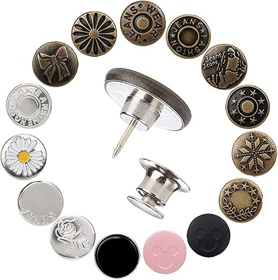 Épingles à boutons de jeans instantanées réglables, 16 ensembles d'épingles à boutons de jeans détachables sans couture pour la taille et le bouton instantané de taille en quelques secondes par zihe (17 mm). DIAYTAR COTE D'IVOIRE est une boutique en ligne généraliste qui propose plus de 300 000 références de produits. Elle est reconnue comme l'une des boutiques en ligne leaders en Côte d'Ivoire, offrant une grande variété de produits pour répondre aux besoins des consommateurs ivoiriens. La boutique en ligne DIAYTAR COTE D'IVOIRE se distingue par sa large gamme de produits et son service de livraison efficace.