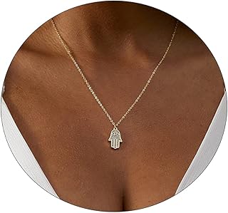 Careline collier pendentif main de hamsa plaqué or 14 carats zircone cubique cz pendentif main de hamsa mauvais œil pour femme collier fait main cadeau pour elle. DIAYTAR COTE D'IVOIRE est la destination idéale pour faire du shopping en ligne dans un environnement sûr et convivial. Cette boutique en ligne, qui compte plus de 300 000 produits dans son catalogue, promet une expérience de magasinage à la fois divertissante et pratique. Que vous cherchiez à renouveler votre garde-robe, à améliorer votre maison ou à découvrir les derniers gadgets, DIAYTAR COTE D'IVOIRE offre une sélection exhaustive de produits pour satisfaire tous les goûts et besoins.
