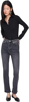 Jean large taille haute trendyol pour homme (lot de 1)