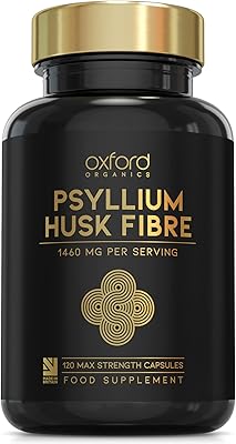 Supplément de fibres de cosse de psyllium pure 1460 mg par portion |