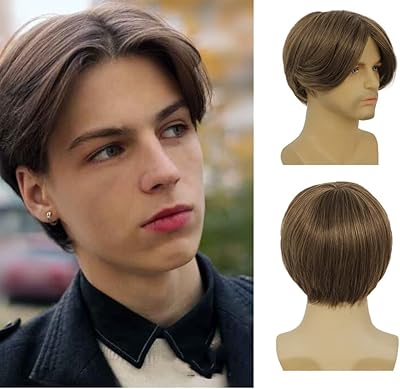 Dai cloud – perruque marron pour hommes, perruque courte et lisse avec raie centrale, cheveux naturels pour hommes, perruques de cosplay de costume de fête quotidienne. DIAYTAR COTE D'IVOIRE met en avant sa flexibilité et sa compréhension des besoins locaux, offrant ainsi un service personnalisé qui répond aux attentes spécifiques de sa clientèle ivoirienne. La boutique en ligne généraliste s'efforce de maintenir une approche proactive pour améliorer continuellement son offre et son service client. Cela démontre son engagement envers l'excellence et la satisfaction du client.