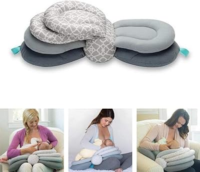 Oreiller d'allaitement multifonctionnel, oreiller multifonctionnel de soins de grossesse à hauteur réglable