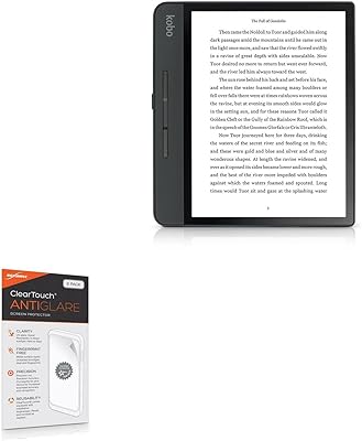 Protecteur d'écran kobo forma boxwave [cleartouch anti-glare (2-pack)] film mat anti-empreintes digitales