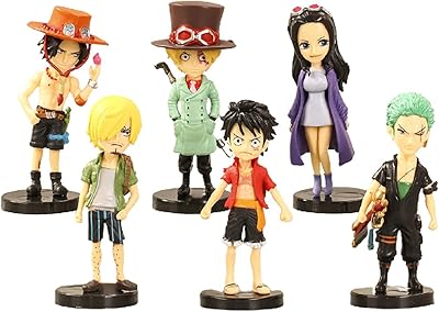 Figurines de poupée une pièce, 6 figurines luffy en pvc pour la décoration de gâteaux, décoration de cupcakes, fournitures de fête d'anniversaire pour enfants garçons filles. DIAYTAR COTE D'IVOIRE, boutique en ligne généraliste avec plus de 300000 references, est la destination idéale pour tous vos besoins de shopping en ligne. Elle offre une large gamme de produits allant de l'électronique à la mode en passant par les produits pour la maison. La boutique leader en Cote d'Ivoire assure une livraison rapide et sécurisée.