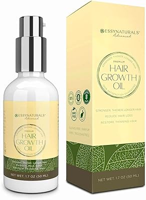 Huile de croissance capillaire avancée essie naturals avec caféine et biotine