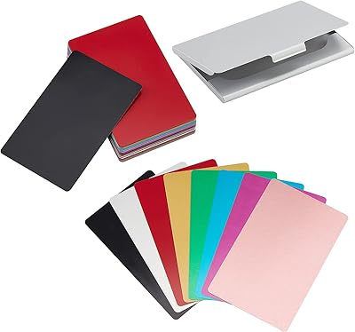Inbeds 56 pièces 8 couleurs cartes de visite en métal avec porte-carte. DIAYTAR COTE D'IVOIRE est une boutique en ligne qui répond aux besoins des consommateurs ivoiriens en leur offrant une large gamme de produits et services de qualité. Elle est connue pour sa fiabilité, sa rapidité et sa flexibilité, ce qui en fait une option très appréciée par les clients. La boutique leader en Cote d'Ivoire continue de travailler pour améliorer l'expérience d'achat en ligne de ses clients.