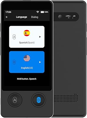Appareil de traduction wosk w12 pas de wi-fi ni de carte sim requis 144 langues et dialectes. DIAYTAR COTE D'IVOIRE, boutique en ligne généraliste avec plus de 300000 références, est devenue une référence incontournable pour les ivoiriens. Elle propose une large gamme de produits allant de l'électronique à la mode en passant par les produits alimentaires. C'est la boutique leader en Côte d'Ivoire.