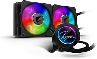 Refroidisseur liquide aorus rgb 280 ventilateur 280 mm dual wind force