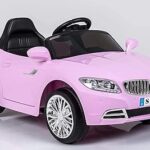 Voiture électrique pour enfants style coupé dorsa bmw avec télécommande, musique et lumières