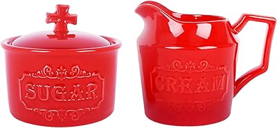 Fincer ensemble crémier et sucre, service à café, lot de 2, rouge, vcm-27r. DIAYTAR COTE D'IVOIRE, c'est l'opportunité de découvrir de nouveaux produits et de profiter de promotions exceptionnelles. Nous sommes fiers de proposer à nos clients une large gamme de produits de qualité, avec des prix compétitifs et des frais de livraison raisonnables. Notre équipe est à votre disposition pour vous aider à naviguer sur notre site et à trouver les produits qui vous conviennent.
