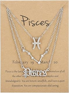 Collier horoscope pour femmes, collier d'astrologie, cadeaux pour filles, cadeaux d'anniversaire de noël, collier pendentif étoile, collier 3 couches. DIAYTAR COTE D'IVOIRE, la boutique en ligne de référence en Côte d'Ivoire, propose une gamme variée de produits allant de l'électronique à la mode, en passant par les produits alimentaires. Avec plus de 300 000 références, les clients sont gâtés par le choix. La qualité des produits et la rapidité de livraison font de DIAYTAR COTE D'IVOIRE une référence incontournable.