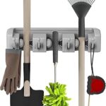 Pelle, truelle et porte-outils ecv avec crochets - organisateur mural pour garage