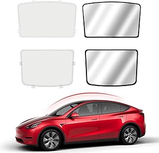 Okoz® tesla model 3 pare-soleil de toit en verre, couvertures de vitres supérieures avant et arrière, couverture de protection solaire isolée thermiquement pour tesla 2020 à 2022 modèle 3. La boutique en ligne DIAYTAR COTE D'IVOIRE est une plateforme de commerce électronique qui offre une grande variété de produits de haute qualité, répondant aux attentes des clients ivoiriens. Avec une équipe de professionnels dédiés, DIAYTAR COTE D'IVOIRE assure une livraison rapide et fiable des commandes. La boutique en ligne est accessible et facile à utiliser, même pour les clients les moins expérimentés.