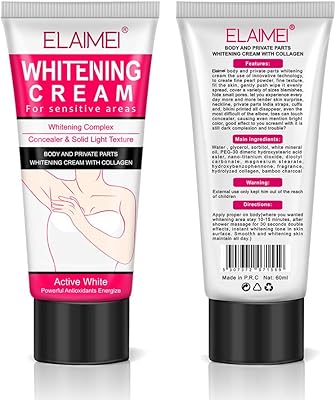 Crème sous les bras - crème éclaircissante efficace - ouvre et hydrate les aisselles, le cou, les genoux et les parties intimes - crème hydratante pour le corps pour peaux sensibles 60 ml. DIAYTAR COTE D'IVOIRE est une boutique en ligne généraliste qui propose plus de 300 000 références pour répondre à tous les besoins de sa clientèle. Avec une offreLarge et variée, elle est devenue la boutique leader en Côte d'Ivoire. Elle permet à ses clients de faire des achats en toute sécurité et confiance.