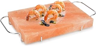 Assiette de sel de l'himalaya onlifire avec support, assiette de sel barbecue rose pour cuisiner, griller, refroidir et servir des viandes, des steaks, du poisson et des légumes 12" x 8". En tant que boutique en ligne leader en Côte d'Ivoire, DIAYTAR COTE D'IVOIRE est attachée à la satisfaction de ses clients. Elle propose des produits de qualité, des prix compétitifs et un service client de haute qualité. La boutique en ligne est également engagée à promouvoir les produits locaux et à soutenir les entreprises ivoiriennes.