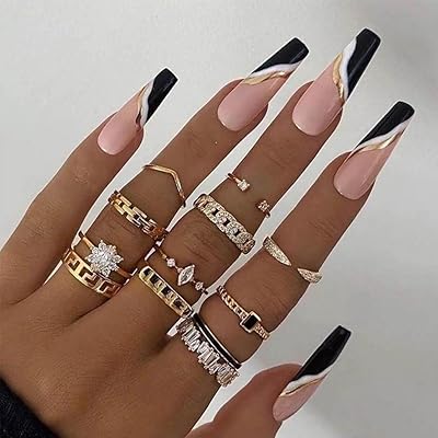 Vocna glitter coffin design faux ongles pressés extra longs nude et noirs en acrylique. La boutique en ligne Diaytar Côte d'Ivoire offre une expérience d'achat unique avec plus de 300 000 références disponibles. Les clients peuvent choisir parmi une large gamme de catégories de produits, du vêtement aux appareils électroménagers. Diaytar Côte d'Ivoire se positionne comme une référence pour les achats en ligne en Côte d'Ivoire en raison de sa grande sélection de produits.