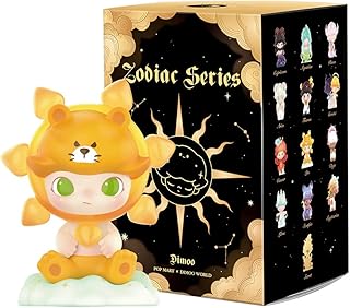 Coffre à jouets de la série zodiac demo pop mart - coffre à