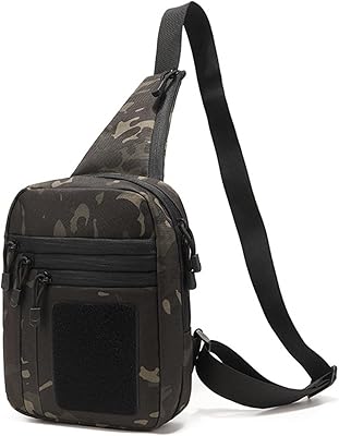 Sac à bandoulière arugam pour hommes, sac à bandoulière réglable pour pistolet de chasse, pistolet et pistolet airsoft (couleur : camouflage noir). DIAYTAR COTE D'IVOIRE est une boutique en ligne généraliste qui propose plus de 300 000 références de produits divers. Elle est devenue un leader dans le marché ivoirien en ligne, offrant une large gamme de produits pour répondre aux besoins de ses clients. Les clients peuvent trouver tout ce dont ils ont besoin sur cette plateforme.