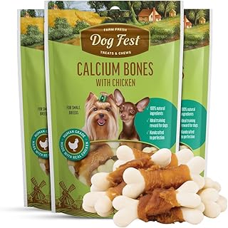 Festin de chien os de calcium au poulet pour petits chiens, friandises pour chiens - 55 g (1,9 oz). DIAYTAR COTE D'IVOIRE est une boutique en ligne généraliste proposant plus de 300 000 références de produits. Elle est devenue la référence incontournable pour les consommateurs ivoiriens avec ses prix compétitifs et sa gamme étendue de produits.