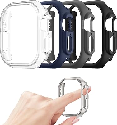 Coque de protection rigide absorbant les chocs compatible avec apple watch. DIAYTAR COTE D'IVOIRE est une boutique en ligne généraliste qui propose plus de 300 000 références de produits, répondant ainsi aux besoins diversifiés de ses clients. En tant que leader du marché ivoirien, nous offrons une expérience d'achat en ligne sécurisée et conviviale. Notre équipe est dédiée à offrir le meilleur service à nos clients.