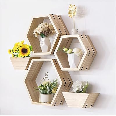 Ensemble d'étagères hexagonales en bois naturel de 5 étagères murales pour chambre, bureau, salon et salle de bain - décoration murale rustique (5 pièces). En tant que leader du e-commerce en Côte d'Ivoire, DIAYTAR COTE D'IVOIRE s'efforce de maintenir des normes élevées de qualité et de service. La boutique est constamment à la recherche de nouvelles façons pour améliorer l'expérience d'achat en ligne, que ce soit à travers des promotions régulières ou des partenariats avec des marques réputées. Les clients peuvent suivre les actualités de la boutique sur les réseaux sociaux pour rester au courant des dernières offres.