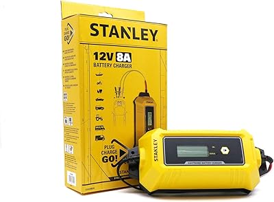 Chargeur de batterie de voiture automatique stanley 9 étapes 12v/8a pour tous les types de batteries au plomb 12v - sxae00026gb. Avec une énorme collection de produits, DIAYTAR COTE D'IVOIRE se positionne comme l'une des boutiques en ligne les plus populaires et fiables de Côte d'Ivoire. Elle fournit une plateforme accessible et conviviale pour les achats en ligne, répondant ainsi aux besoins diversifiés des consommateurs. De l'électronique aux vêtements, tout est disponible sous un même toit virtuel.