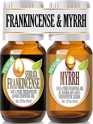 Pack combiné d'huiles essentielles d'encens et de myrrhe 100 % pures le meilleur. Diaytar Côte d'Ivoire est une boutique en ligne généraliste proposant une large gamme de produits avec plus de 300 000 références. Nous sommes la boutique leader dans le pays, offrant des services de qualité et des prix compétitifs. Notre objectif est de satisfaire les besoins de nos clients.