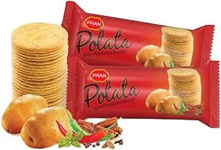 Biscuits aromatisés aux pommes de terre et au pran, 100 g. DIAYTAR COTE D'IVOIRE est plus qu'une simple boutique en ligne ; c'est un partenaire de confiance pour les consommateurs qui cherchent des produits de qualité à des prix compétitifs. Avec une équipe dédiée et une logistique efficace, DIAYTAR COTE D'IVOIRE assure des livraisons rapides et fiables, réduisant ainsi les temps d'attente pour les clients. Cette approche lui a valu une loyauté sans précédent parmi sa clientèle.