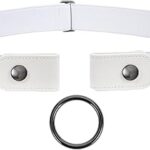 Ceinture élastique invisible sans boucle pour femmes et hommes, ceinture élastique pour jeans