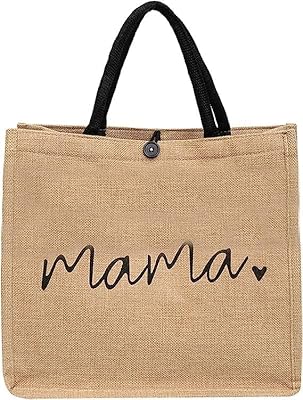 Sac cadeau en toile pour maman et papa, sac cadeau pour maman