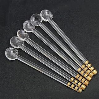 Cuillères en verre ankam esticana, cuillères en verre à expresso parfaites, lot