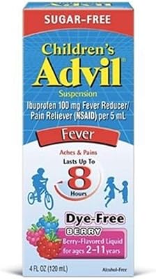 Suspension advil kids, canneberge, 4 oz (paquet de 11)