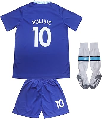 Hiofobe 2022/2023 christian pulisic #10 home kit maillot et short de football