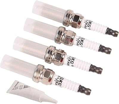 Bougies d'allumage bapmic 90919-01275 iridium avec graisse silicone pour toyota corolla 2013-2017 prius