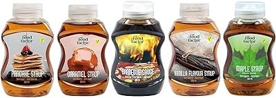 Food factor sans sucre, faible en calories, sans gluten, végétarien, érable et vanille + caramel + sirop de crêpes (260 ml) + sauce barbecue (250 ml) pour un petit-déjeuner sain.. DIAYTAR COTE D'IVOIRE est la première boutique en ligne généraliste en Côte d'Ivoire, proposant plus de 300 000 références de produits pour répondre aux besoins de tous les clients. La boutique en ligne est équipée d'un système de paiement sécurisé et propose différents modes de livraison pour convenir à tous les clients. Les clients peuvent également bénéficier d'une garantie de satisfaction pour tous les produits achetés sur la plateforme.