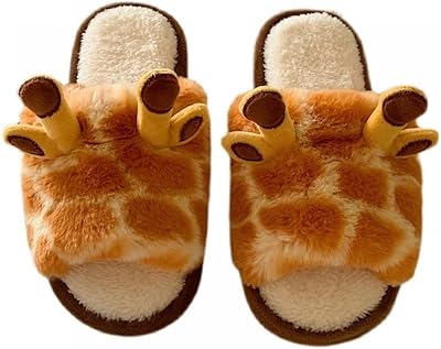 Pantoufles en coton motif girafe de dessin animé, pantoufles d'hiver intérieures et extérieures pour femmes. DIAYTAR COTE D'IVOIRE est une boutique en ligne généraliste qui offre plus de 300 000 références de produits, faisant d'elle la boutique en ligne leader en Côte d'Ivoire. Elle propose une large gamme de produits pour répondre aux besoins de ses clients. Que vous soyez à la recherche de produits alimentaires, d'électronique ou de vêtements, DIAYTAR COTE D'IVOIRE a tout ce qu'il vous faut.