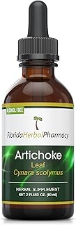 Florida herbal pharmacy, teinture / extrait d'artichaut sans alcool (cynara scolymus) 2 oz.