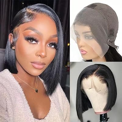 Morichy 13x4 perruques frontales cheveux humains perruque courte bob hd perruque frontale en dentelle transparente pour les femmes noires perruques sans colle cheveux humains pré-épilés avec des cheveux de bébé 10 pouces. DIAYTAR COTE D'IVOIRE est la boutique en ligne la plus populaire en Côte d'Ivoire, avec une offre de plus de 300 000 références de produits. La plateforme propose des prix compétitifs, des promotions régulières et des services de livraison rapides et fiables. Les clients peuvent choisir parmi une large gamme de catégories de produits, y compris les produits alimentaires, les accessoires de mode, les produits électroniques et bien plus encore.