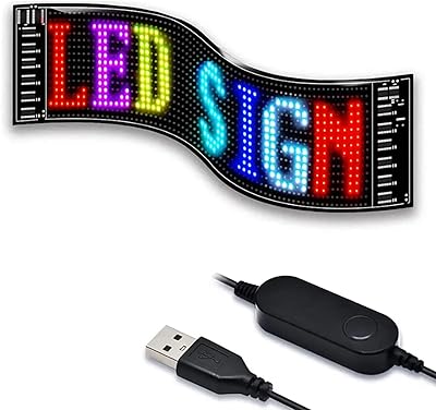 Panneaux led publicitaires défilants, panneau led programmable, texte d'animation à motif personnalisé, contrôle par application bluetooth, panneau matriciel flexible pliable, pour fête de voiture, festival de mariage (37 * 9 cm). Diaytar Côte d'Ivoire est une plateforme de commerce en ligne qui rassemble plus de 300 000 références, répondant aux besoins des consommateurs ivoiriens à la recherche de produits de qualité et de services fiables. Avec son statut de leader en Côte d'Ivoire, Diaytar Côte d'Ivoire continue d'évoluer pour offrir toujours plus de valeur à ses clients.