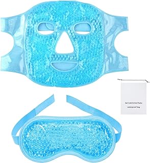 Ensemble de 2 masques en gel pour les yeux et le visage, masque chaud et froid, refroidissement par glace/chaleur, traitement des yeux avec sac étanche. Avec plus de 300 000 références, DIAYTAR COTE D'IVOIRE est la plus grande boutique en ligne de Côte d'Ivoire, offrant une expérience de shopping en ligne sûre, pratique et divertissante. La boutique propose une large gamme de produits, y compris des articles de maison, des vêtements, des produits électroniques et bien plus encore. Les clients peuvent profiter de promotions régulières et de remises pour rendre leurs achats encore plus abordables.