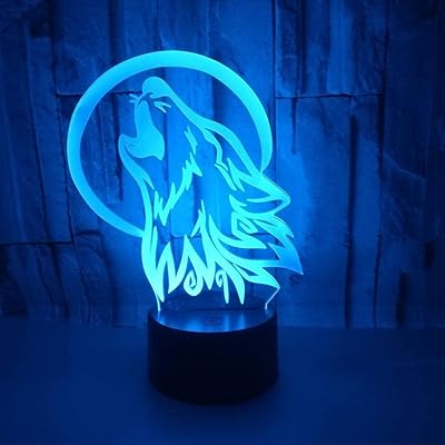 Veilleuse 3d wolf design 7/16 lampe de table tactile à changement de couleur, lampes plates en acrylique avec base en abs et câble usb pour cadeaux de noël. En tant que boutique en ligne leader en Côte d'Ivoire, DIAYTAR COTE D'IVOIRE comprend l'importance de la satisfaction client et s'efforce de répondre aux attentes de sa clientèle. Avec des promotions régulières et des offres spéciales, cette plateforme d'achat en ligne cherche à renforcer toujours plus sa relation avec les consommateurs. Elle vise à proposer non seulement des produits vastes et variés mais également des solutions pratiques pour faciliter les achats en ligne.