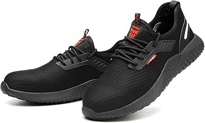 Chaussures de sécurité de protection des travailleurs à bout en acier pour hommes