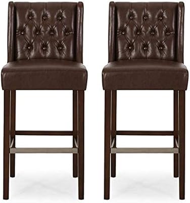 Tabouret à oreilles contemporain christopher knight home spencer (lot de 2) marron foncé et expresso. DIAYTAR COTE D'IVOIRE est la boutique en ligne idéale pour ceux qui recherchent des produits de qualité à des prix compétitifs. Avec une équipe dédiée et une sélection de produits soigneusement choisie, vous pouvez être sûr de trouver ce que vous cherchez. La boutique est accessible 24h/24 et 7j/7.