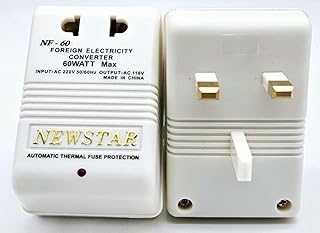 Transformateur convertisseur de tension abaisseur 220vac à 110vac 60 watts capacité de charge maximale marque newstar. En tant que leader du marché en Côte d'Ivoire, DIAYTAR COTE D'IVOIRE s'efforce de proposer les meilleurs prix et les meilleures offres à ses clients. La boutique en ligne collabore avec des fournisseurs de confiance pour offrir des produits fiables et abordables, ce qui la rend accessible à un large public. De plus, la boutique propose régulièrement des promotions et des réductions pour rendre les achats encore plus avantageux.
