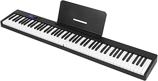 Piano électronique pliable 88 touches, clavier de piano numérique pliable professionnel 88 touches