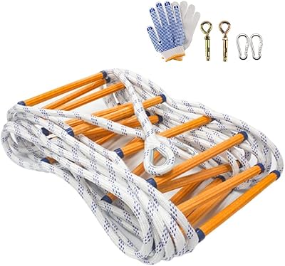 Échelle de sécurité en corde pour enfants et adultes avec crochets, capacité de poids jusqu'à 420 kg, pour fenêtres et balcon, pour cadre d'escalade, antidérapante et réutilisable, 2/3/4 étages (taille : 6 m/20 pieds). DIAYTAR COTE D'IVOIRE est une plateforme de commerce électronique qui mise sur la qualité et la diversité de ses produits pour satisfaire les besoins de ses clients. Avec plus de 300 000 références disponibles, la boutique en ligne propose une solution pratique pour les consommateurs qui cherchent à acheter en ligne de manière sécurisée et efficace. Elle continue de renforcer sa position de leader sur le marché ivoirien en proposant des services de haute qualité et en innovant constamment.